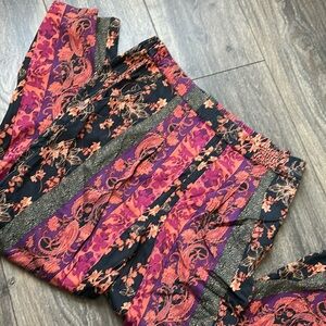 Soft surroundings satin trousers